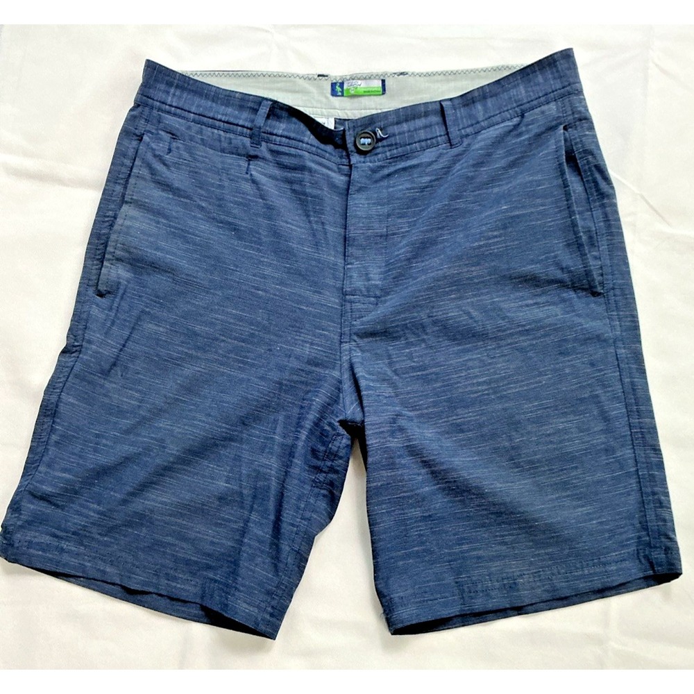 TailorByrd Mens Performance Shorts Size 34 Gray Stretch Wrinkle-Resistant Golf